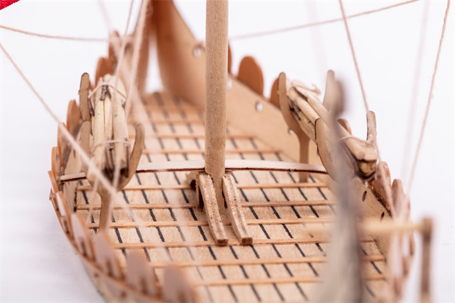 Wooden Ship - 1/50 Mini Oseberg