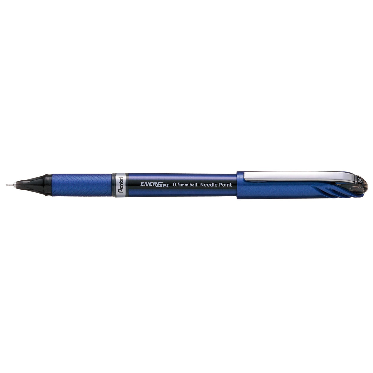 PENTEL ENERGEL GEL ROLLER PEN STICK BLN25 NEEDLE POINT 0.5mm BLACK -12 units