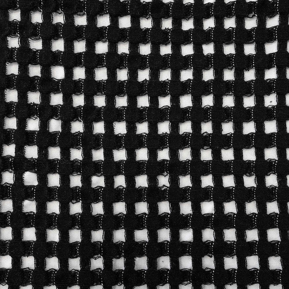 Dora Square Cushion Black