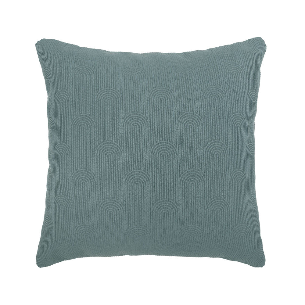 Eva Square Cushion Blue - BAMBURY