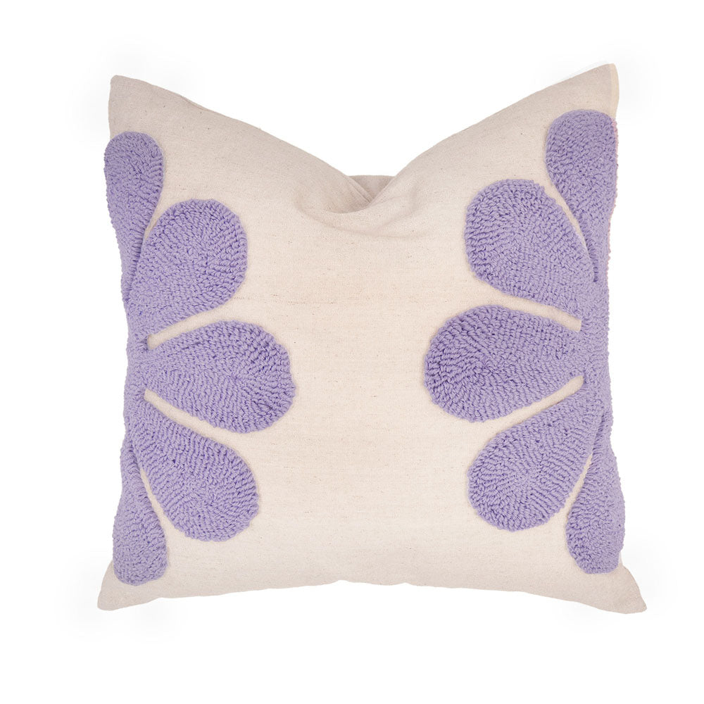 Florian Square Cushion Lilac - BAMBURY