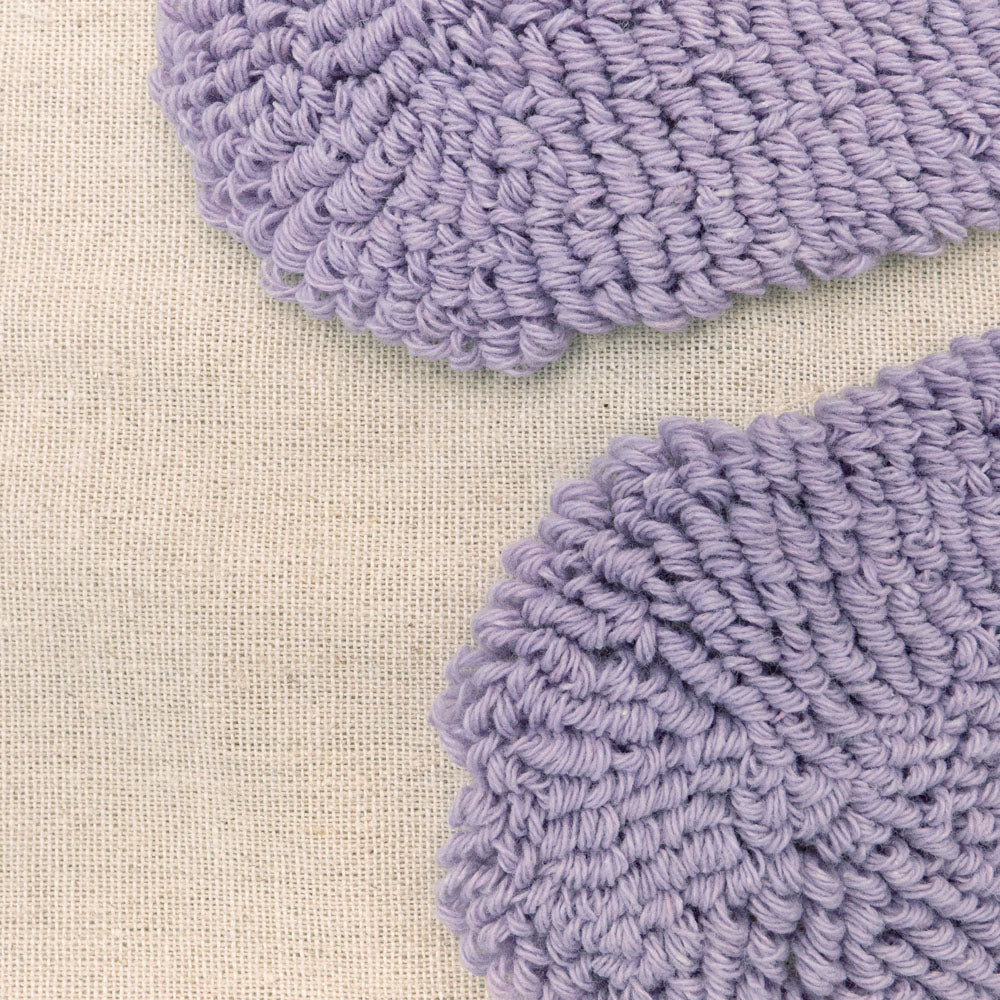 Florian Square Cushion Lilac - BAMBURY