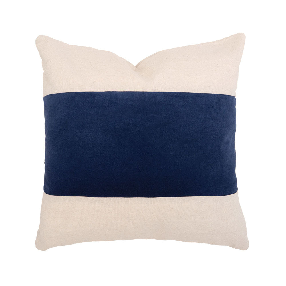 Kembla Square Cushion Navy - BAMBURY