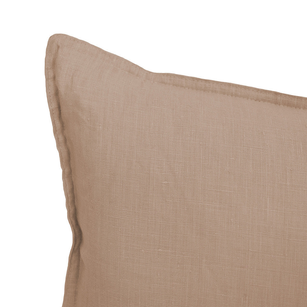 Linen Rectangle Cushion Tea Rose