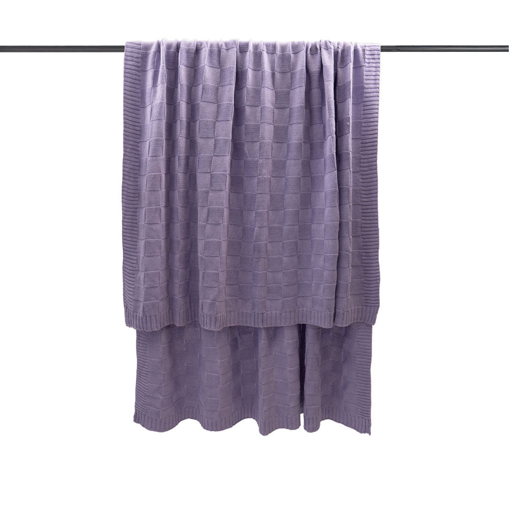 Solomon Throw Lilac - BAMBURY