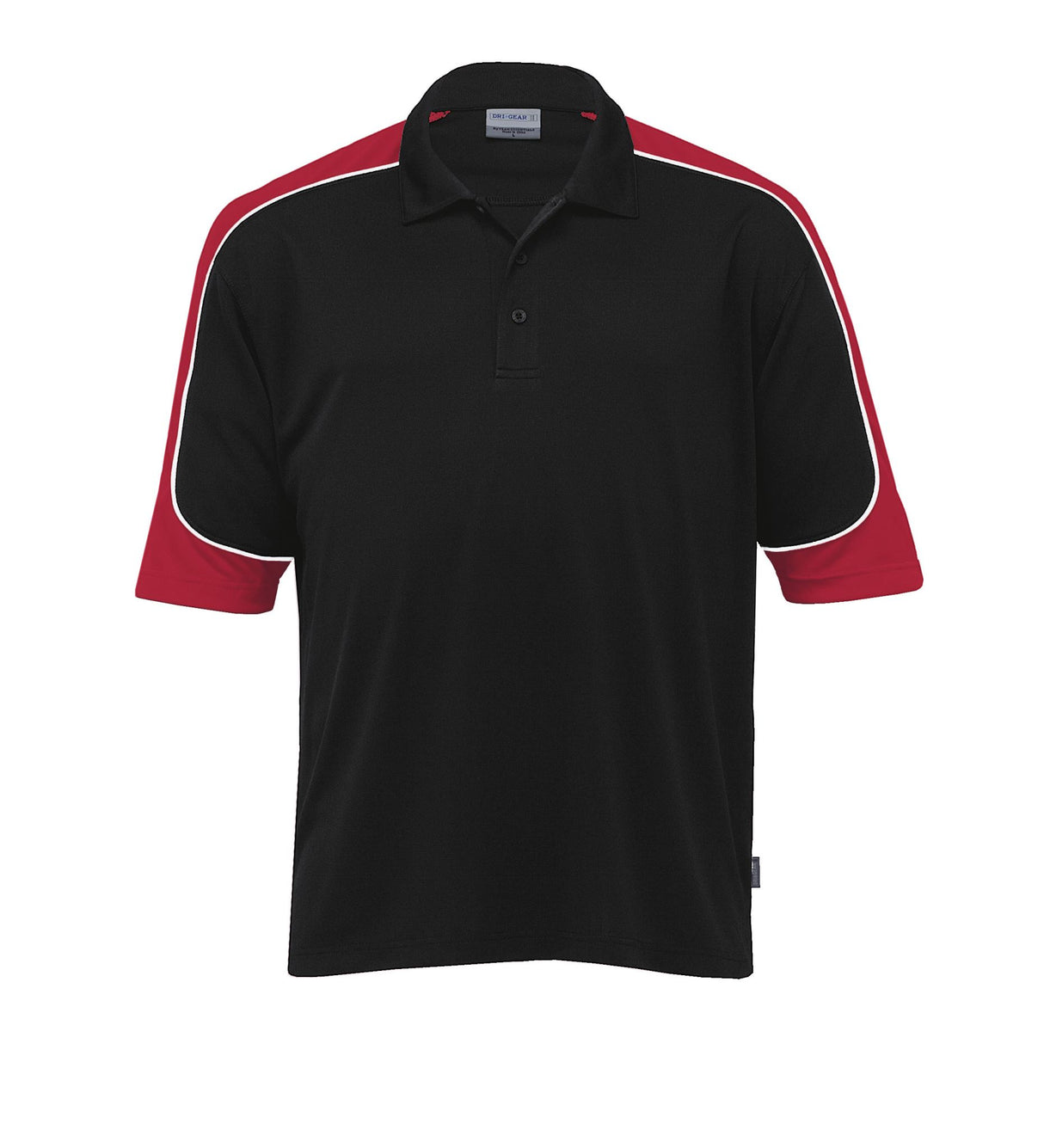 Dri Gear Challenger Polo black/red/white - XL