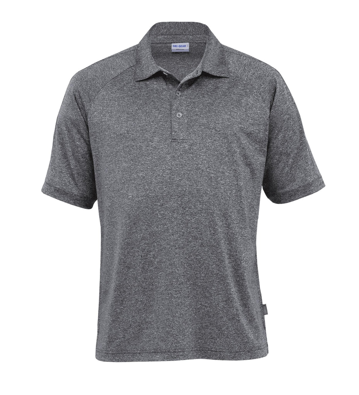 Dri Gear Melange Polo - Mens - graphite melange - XXL