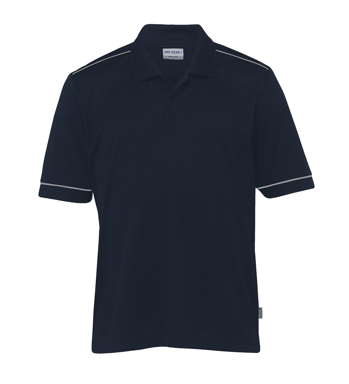 Dri Gear Matrix Polo - Mens - navy/aluminium - XS