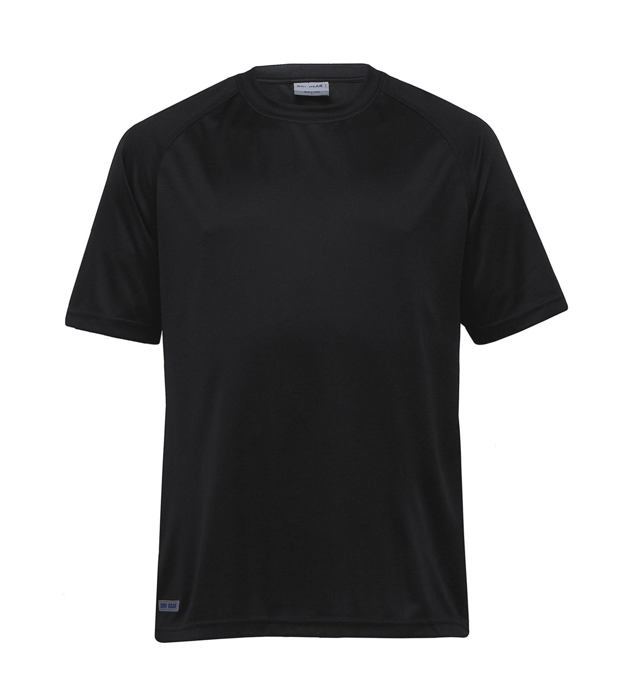 Dri Gear Plain Raglan Tee - Mens black - L