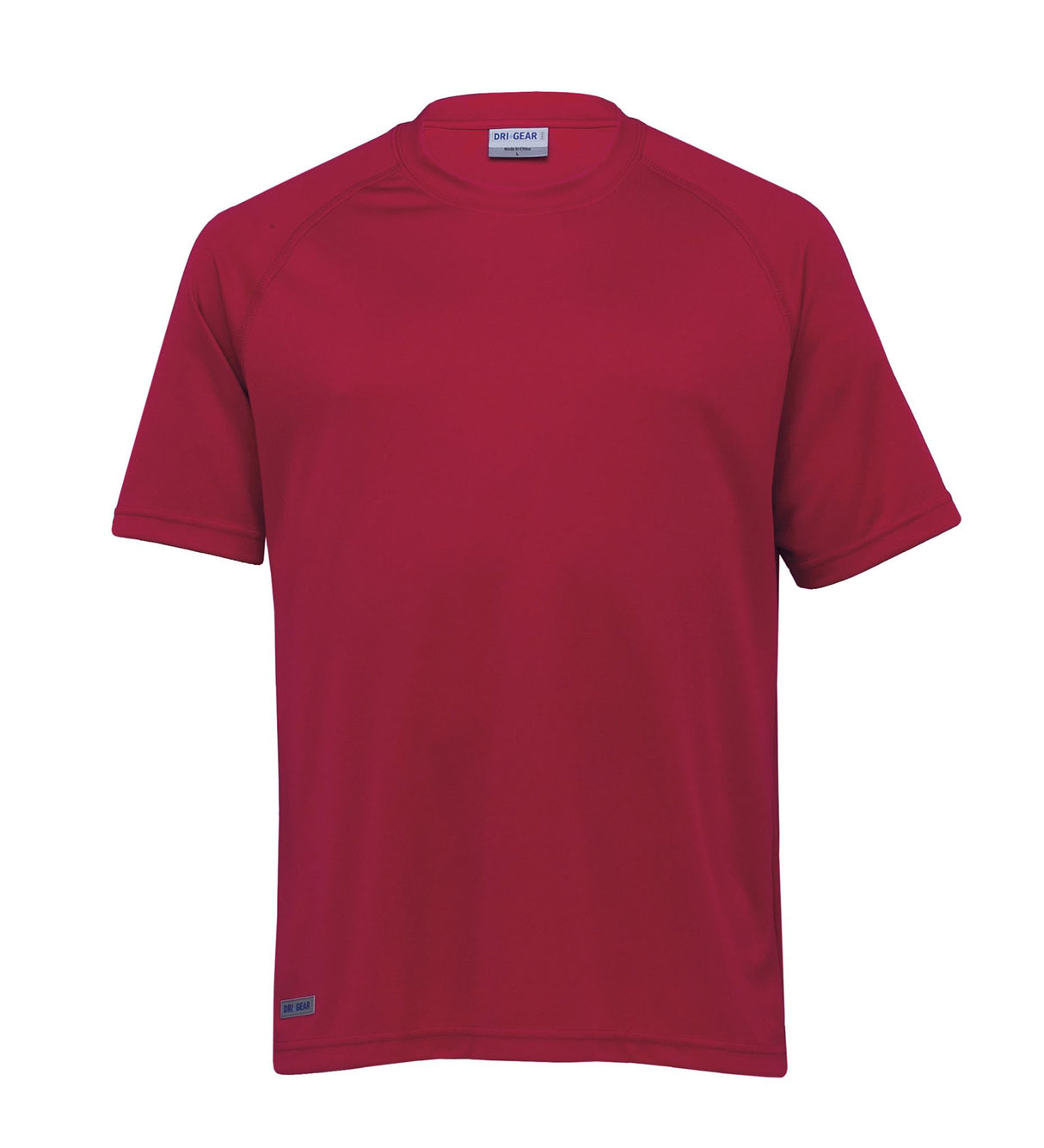 Dri Gear Plain Raglan Tee - Mens red - 3XL