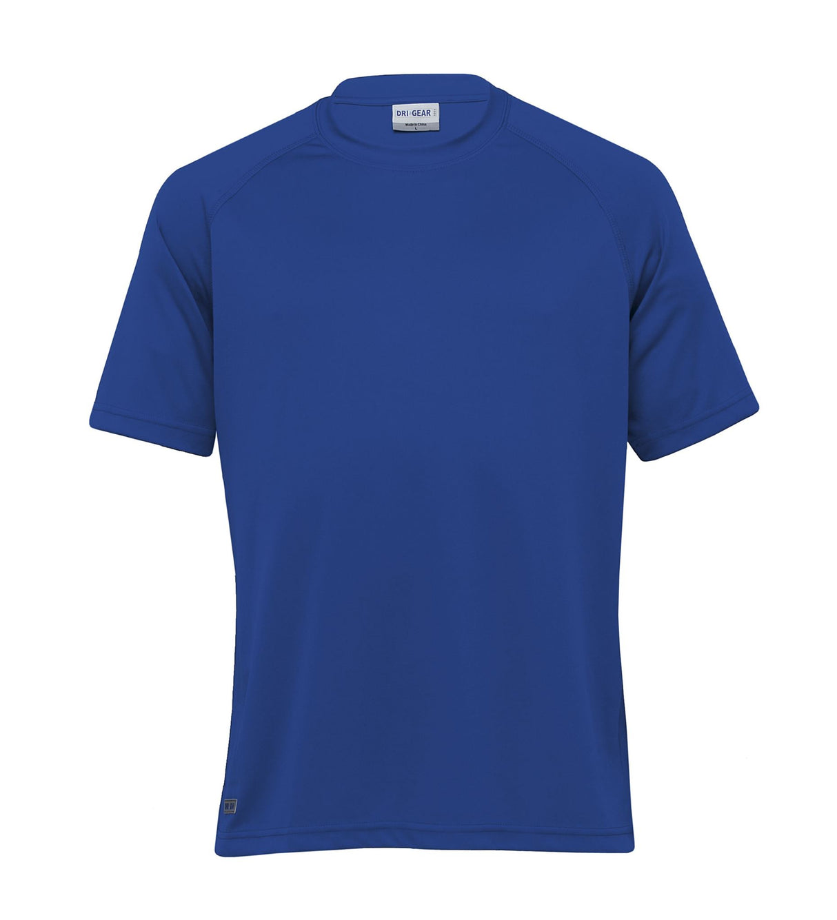 Dri Gear Plain Raglan Tee - Mens royal - S