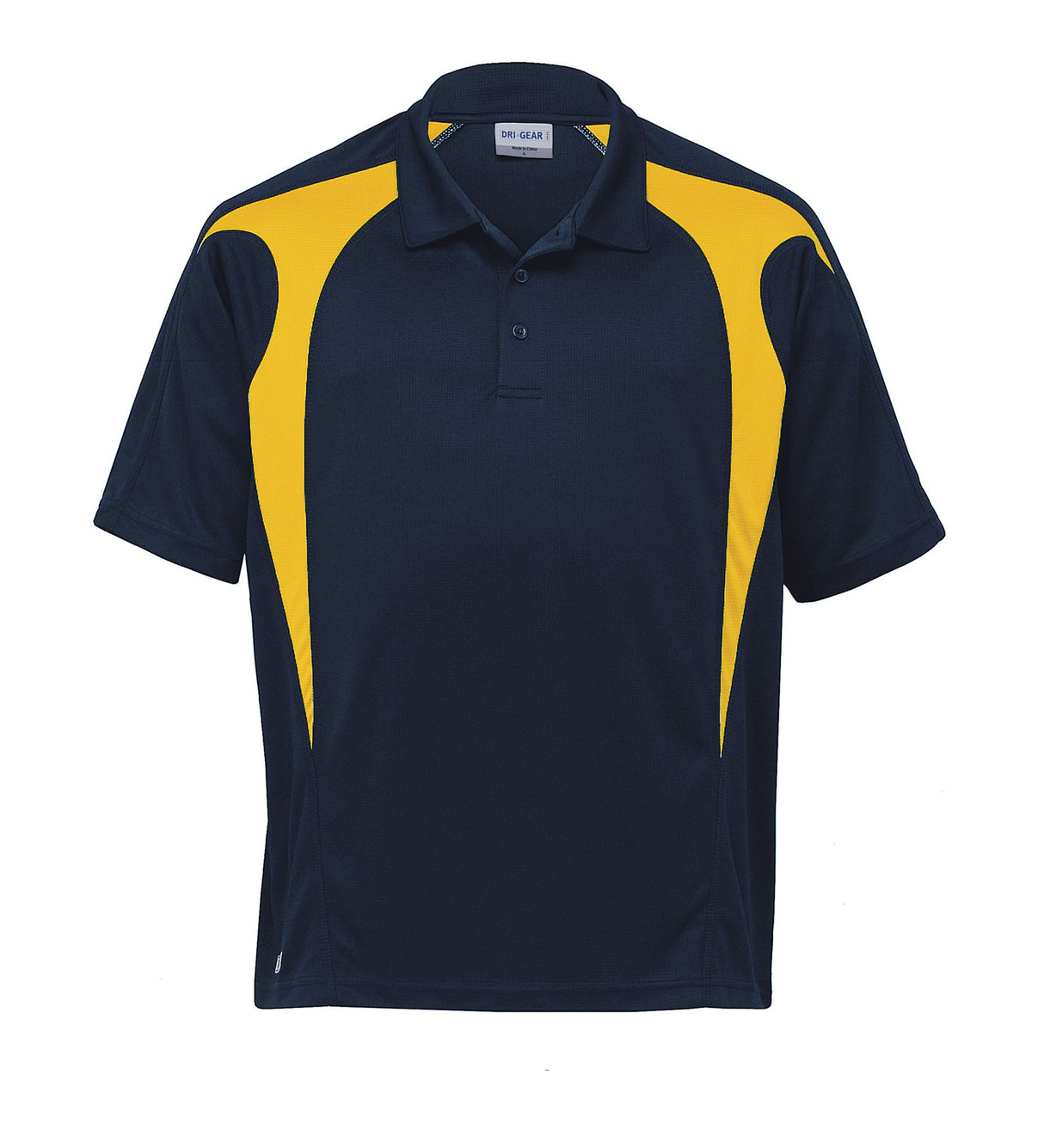 Youth Dri Gear Spliced Zenith Polo YOUTH - navy/gold - S