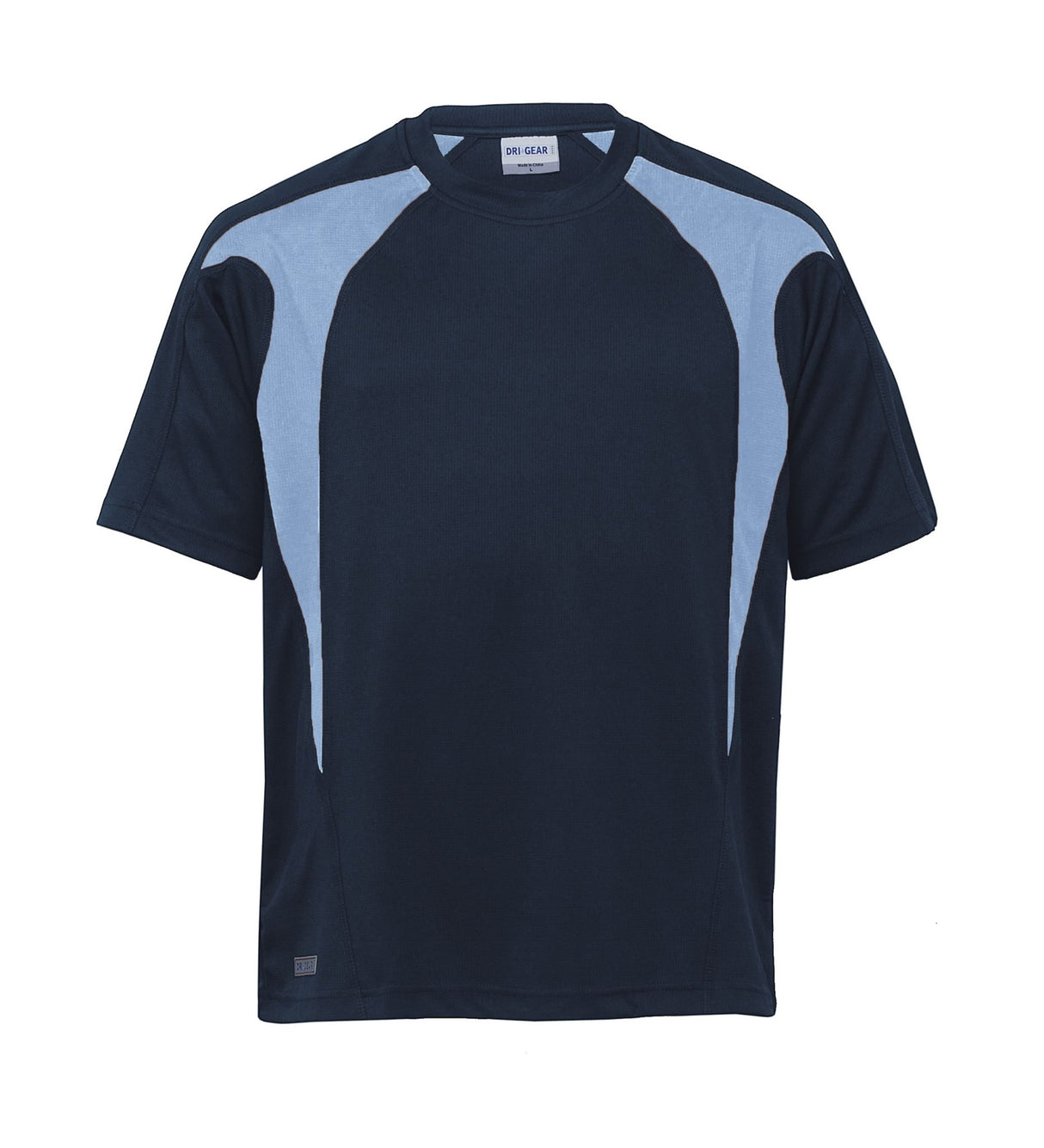 Dri Gear Spliced Zenith Tee navy/sky - S
