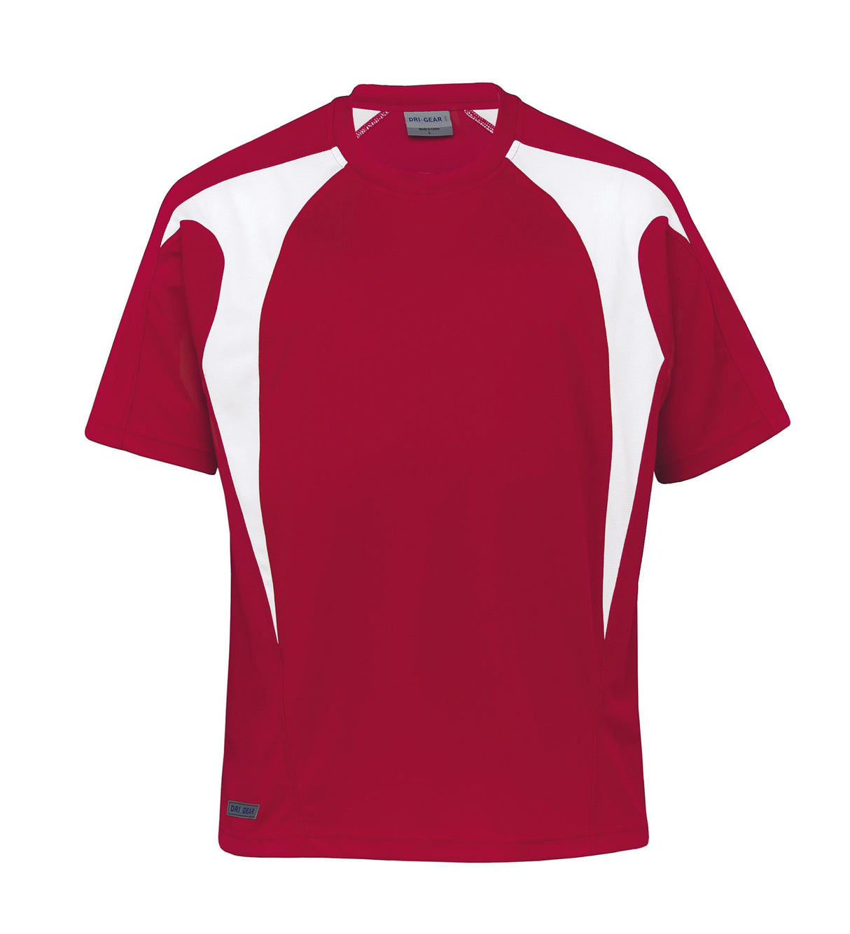 Dri Gear Spliced Zenith Tee red/white - XL