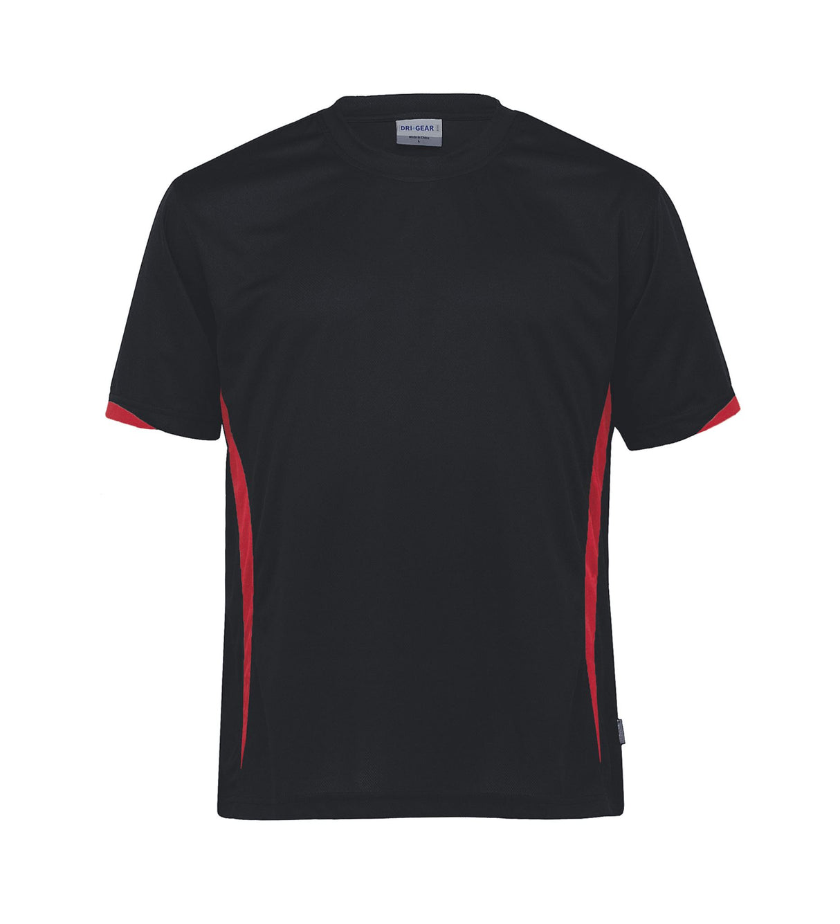 Dri Gear Zone Tee black/red - M