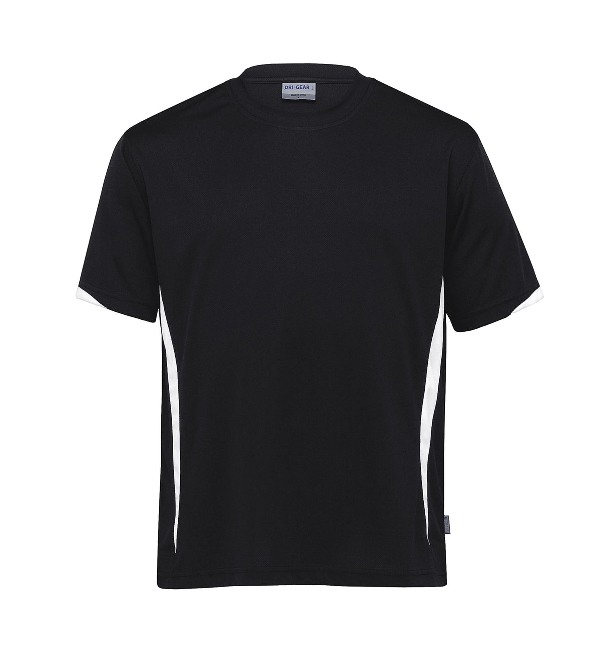 Dri Gear Zone Tee black/white - M