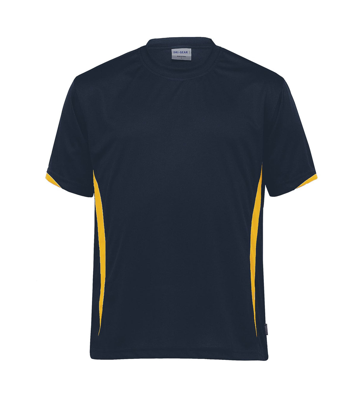Dri Gear Zone Tee navy/gold - XL