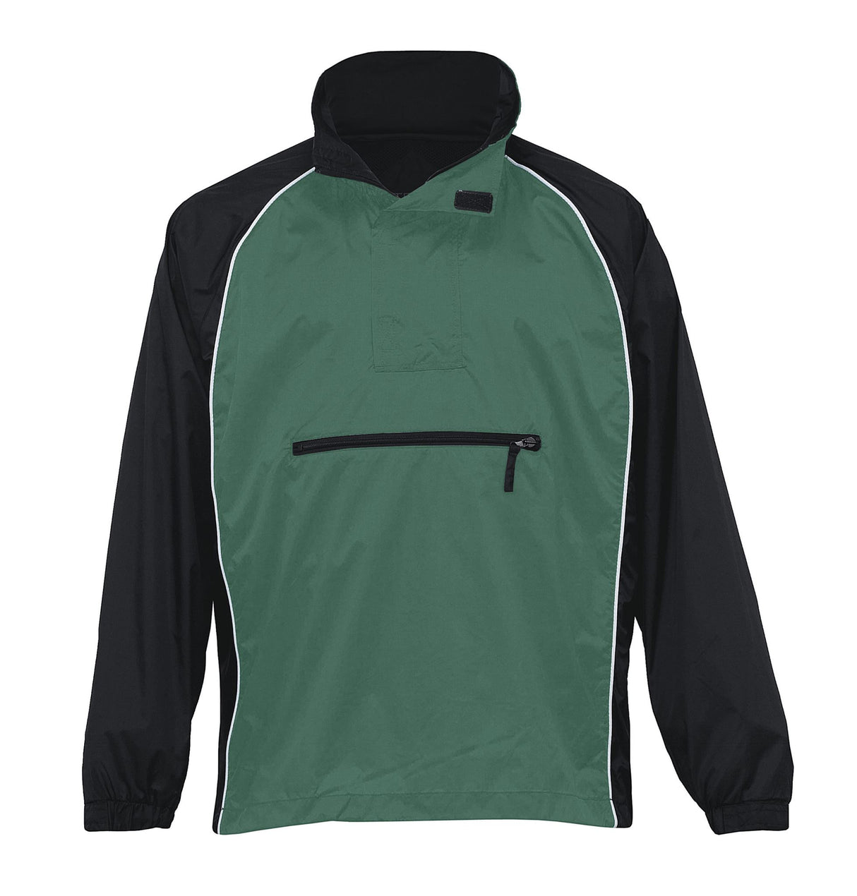 Nylon Jac Pac - black/green/white - S