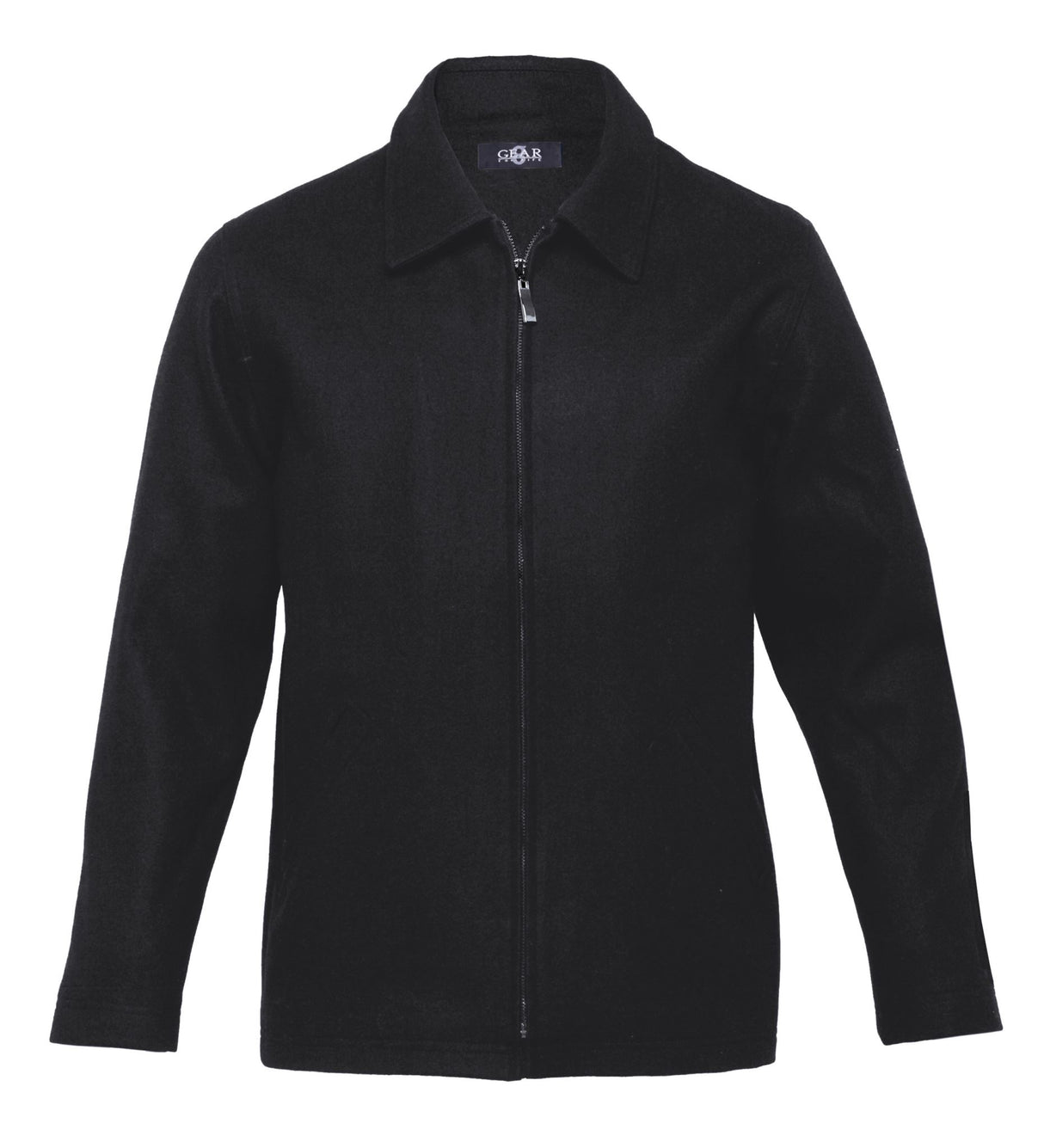 Melton Wool Ceo Jacket - Mens - black - XXL