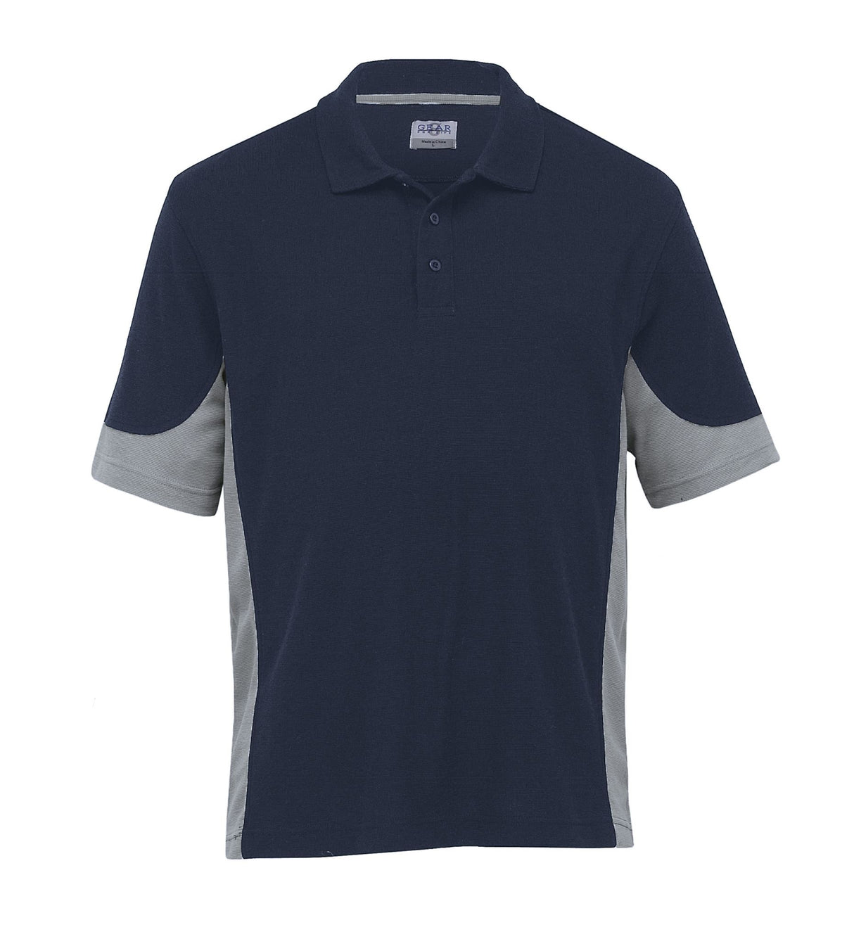Quantum Duo Polo - Mens - navy/aluminium - M