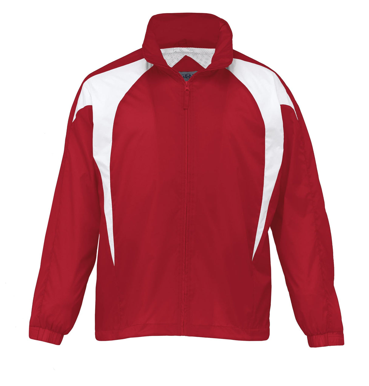 Spliced Zenith Jacket - red/white - L