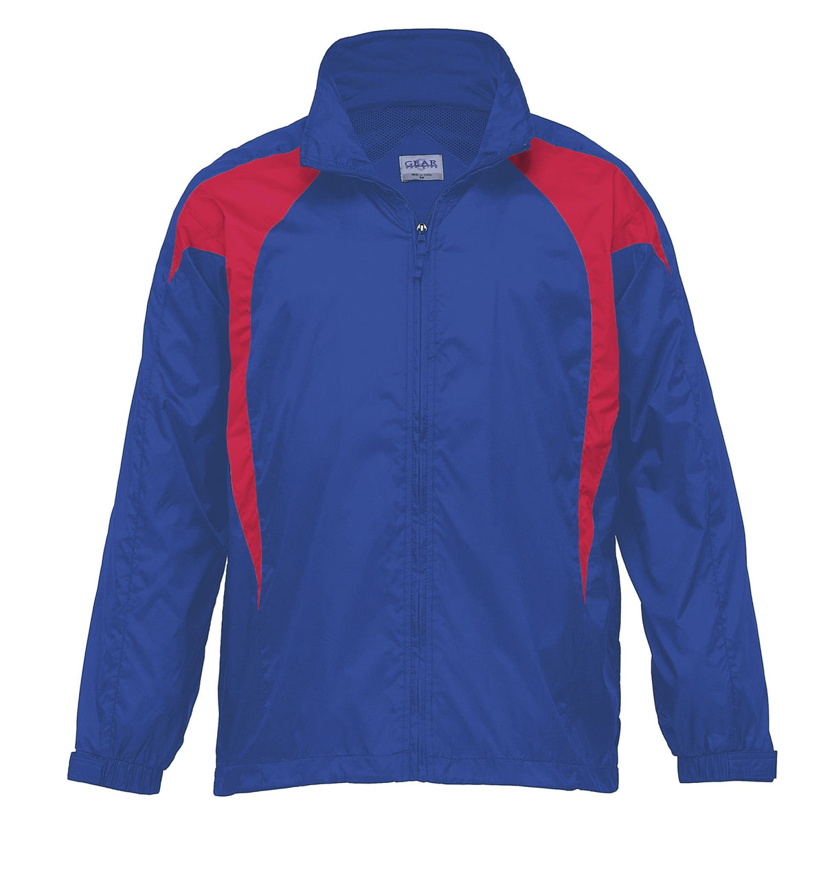 Spliced Zenith Jacket - royal/red - XXS