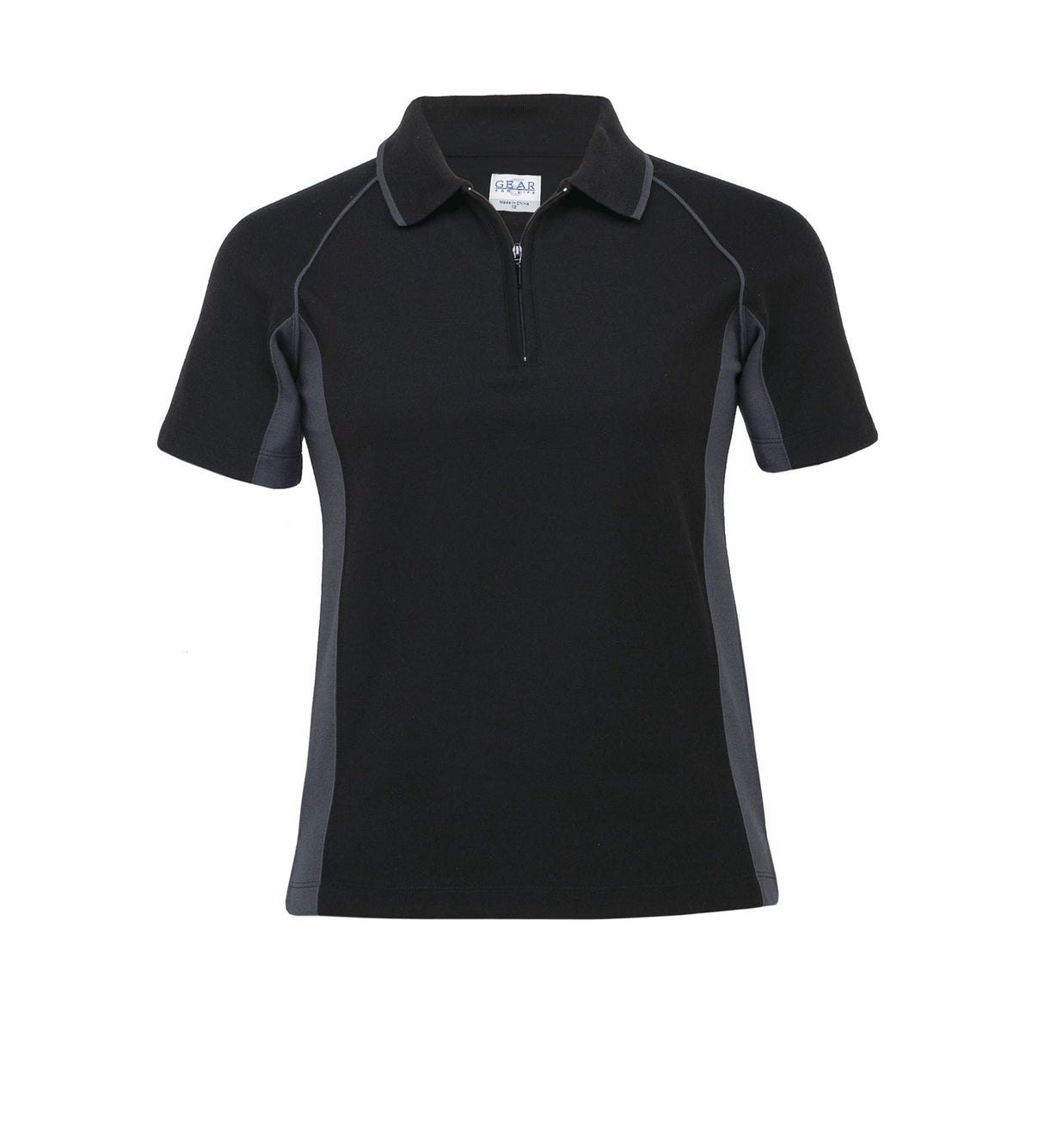 Eclipse Polo - Womens - black/charcoal - 20