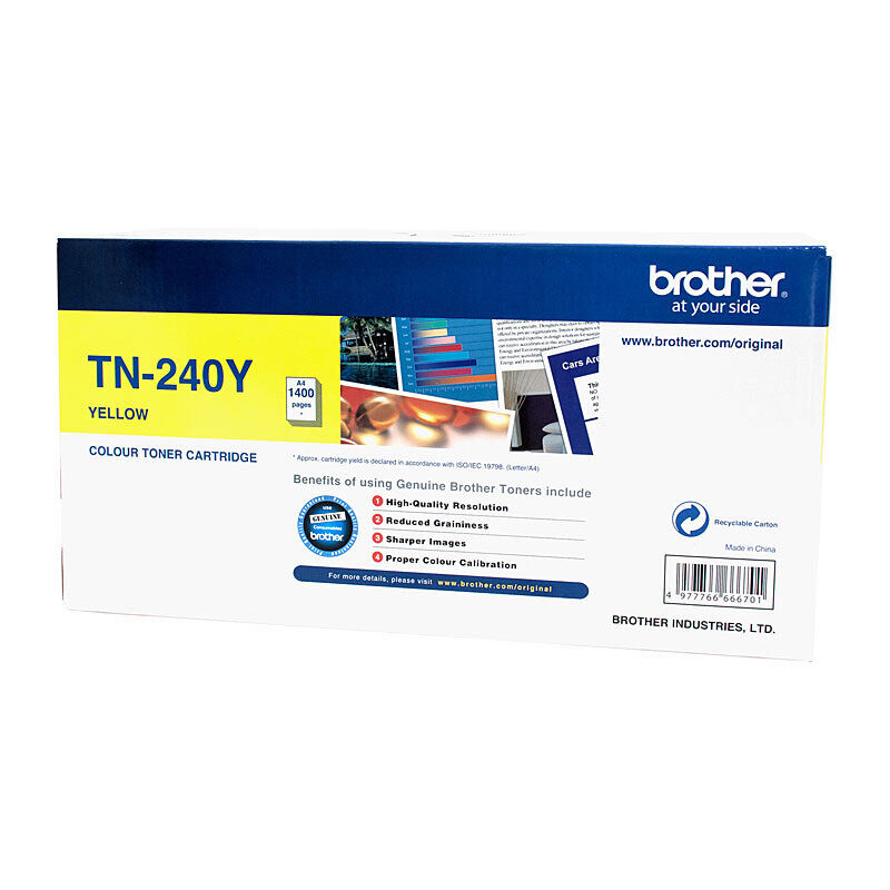 Brother TN240 Yell Toner Cartridge