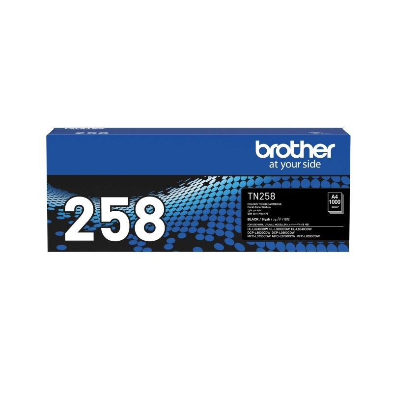 Brother TN258 Bk Toner Cartridge