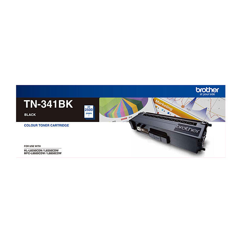 Brother TN341 Black Toner Cartridge