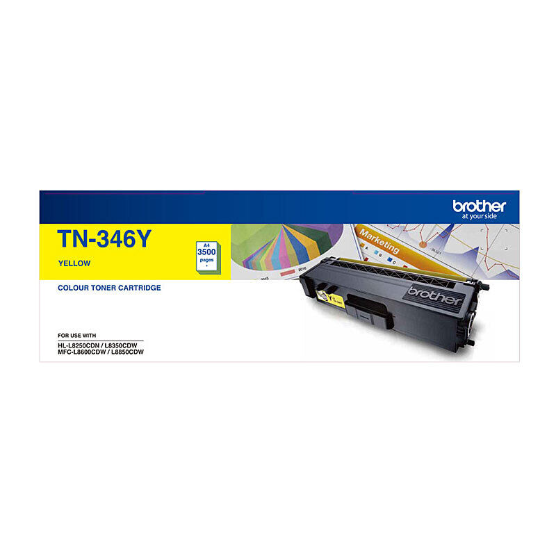 Brother TN346 Yell Toner Cartridge