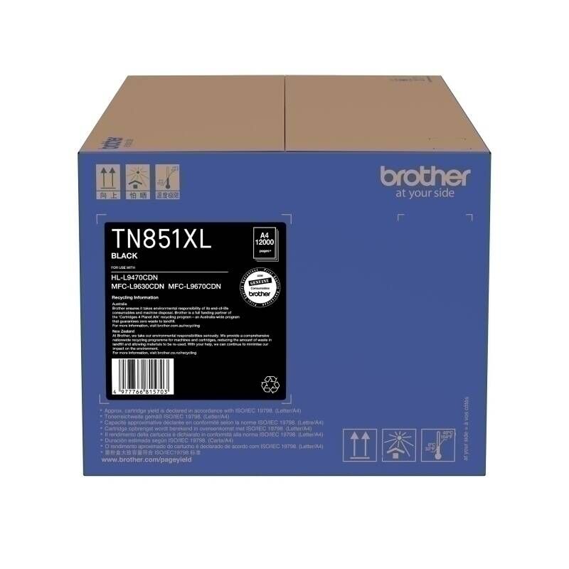 Brother TN851XLBK Black Toner