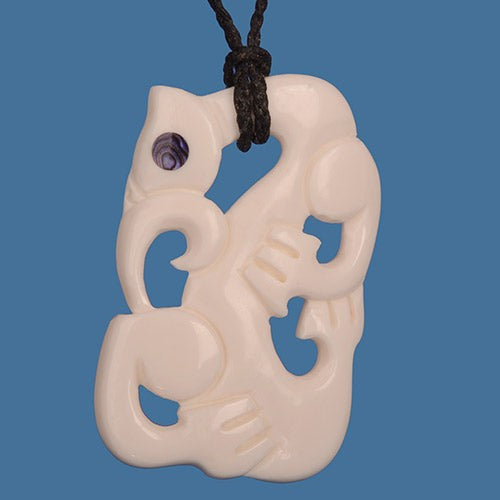 Necklace - Bone Guardian (6 x 3.6cm)