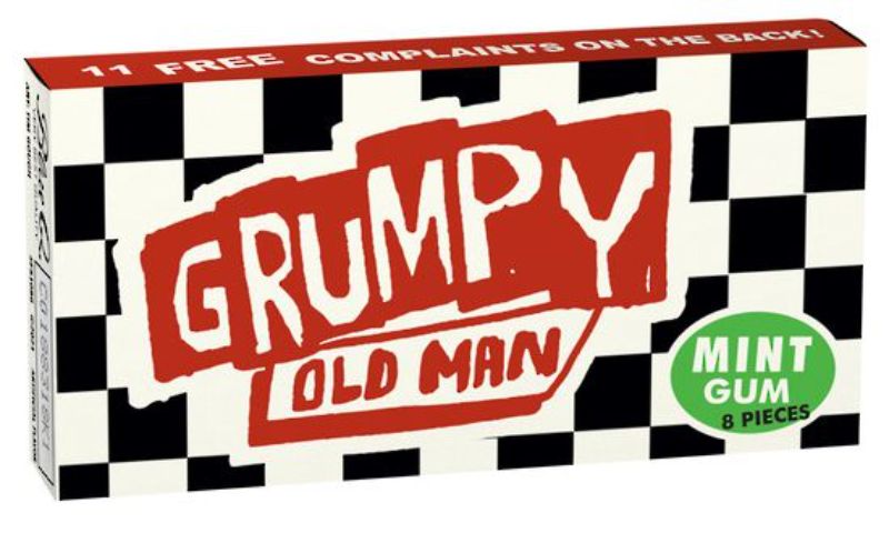 Chewing Gum (20pcs) - Grumpy Old Man