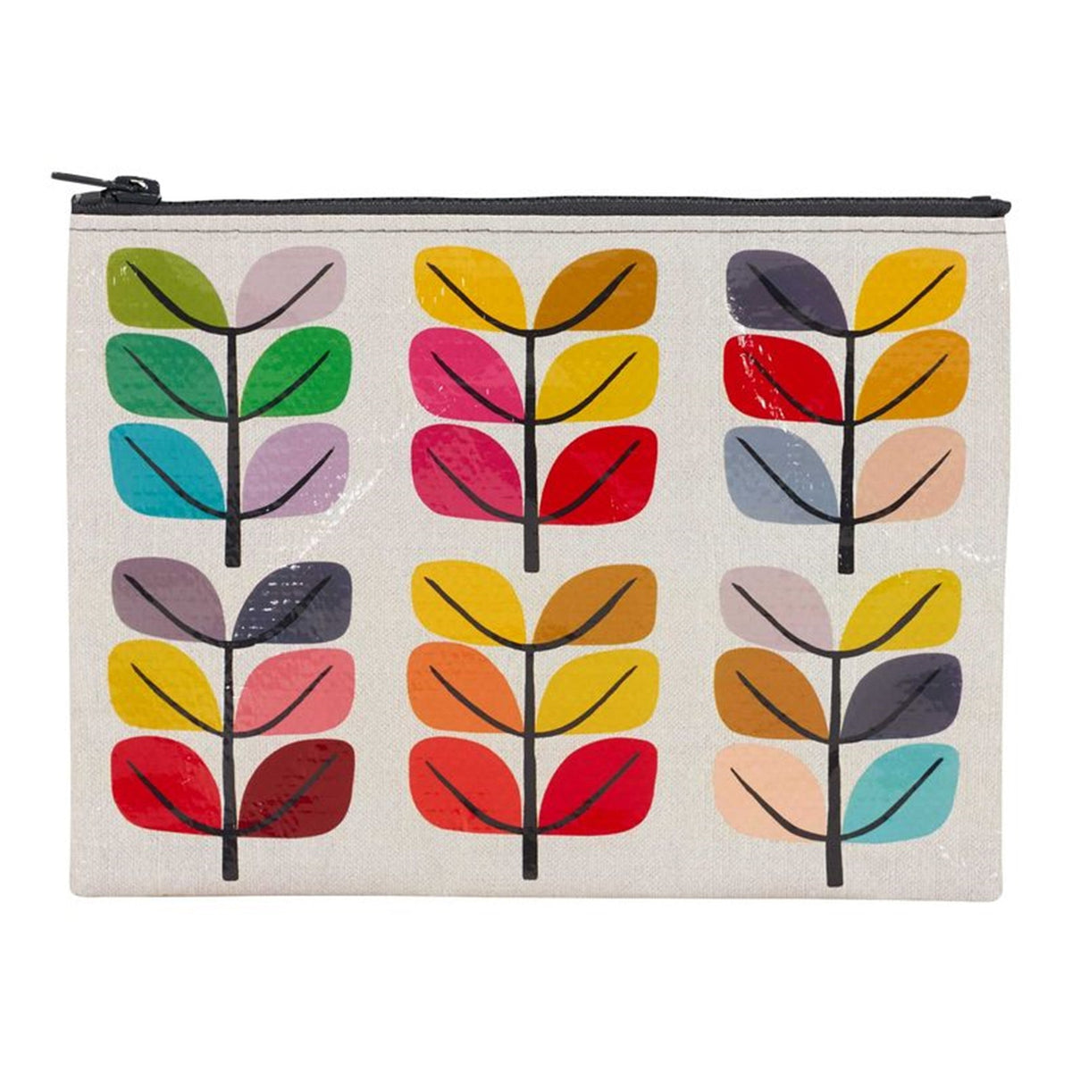 Blue Q Recycled Zipper Pouch - Sprout