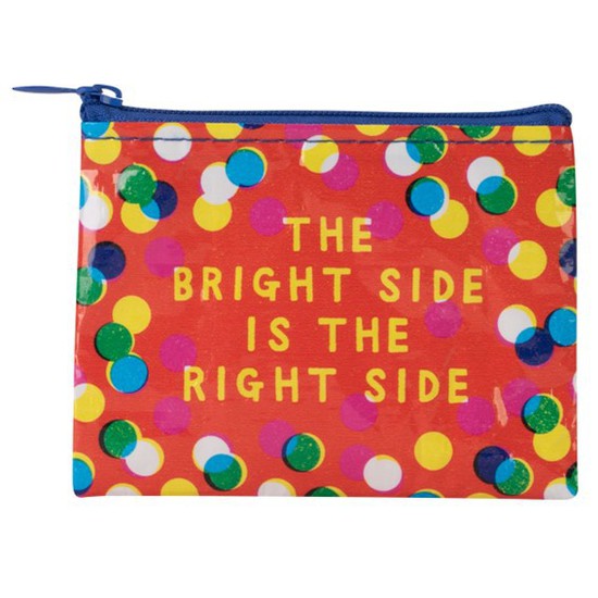 Blue Q Coin Purse - Bright Side