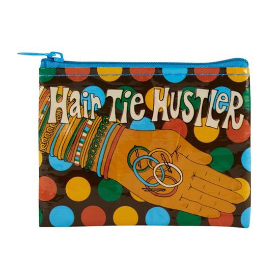 Blue Q Coin Purse - Hair Tie Hustler
