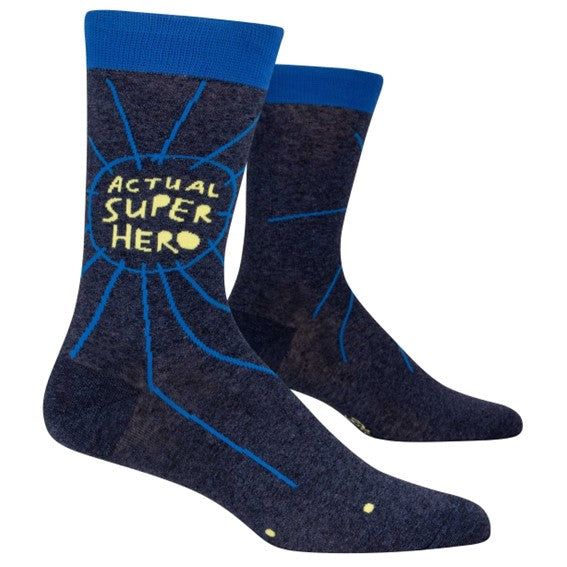 Men's Socks - Actual Superhero