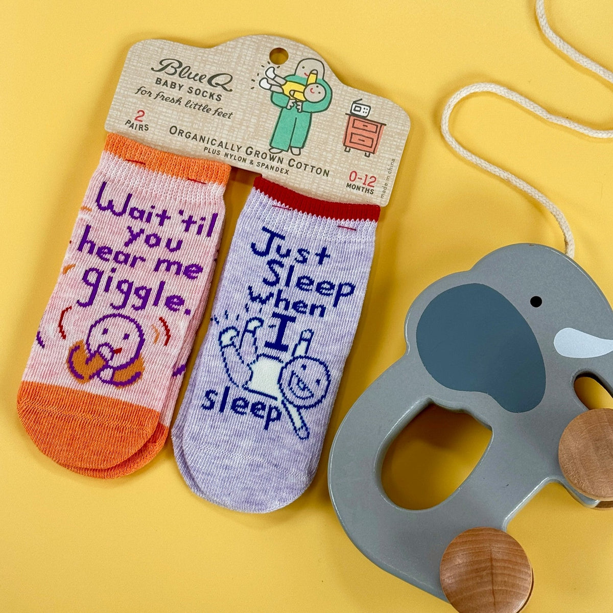 Baby Socks - Giggle / Sleep