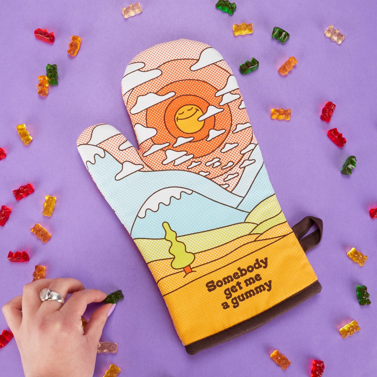 Oven Mitt - Get me a Gummy