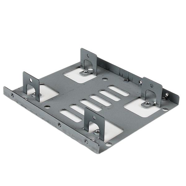 Dual 2.5” SATA HDD/SSD to 3.5” Bay Mounting Bracket Adapter