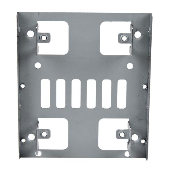 Dual 2.5” SATA HDD/SSD to 3.5” Bay Mounting Bracket Adapter