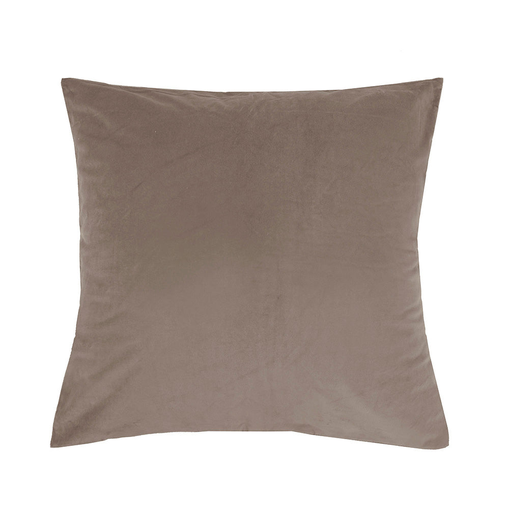 Euro Pillowcase Velvet Almond- Bambury