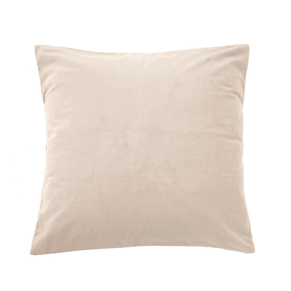 Euro Pillowcase Velvet Pearl- Bambury