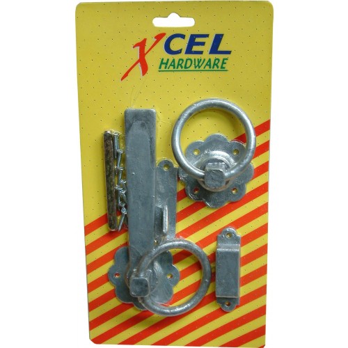 Ring Gate Latch Galv.Plain 152mm