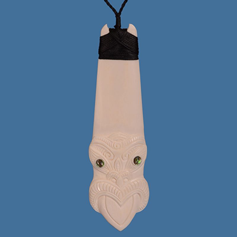 Bone Toki with Tiki Face - Version 1
