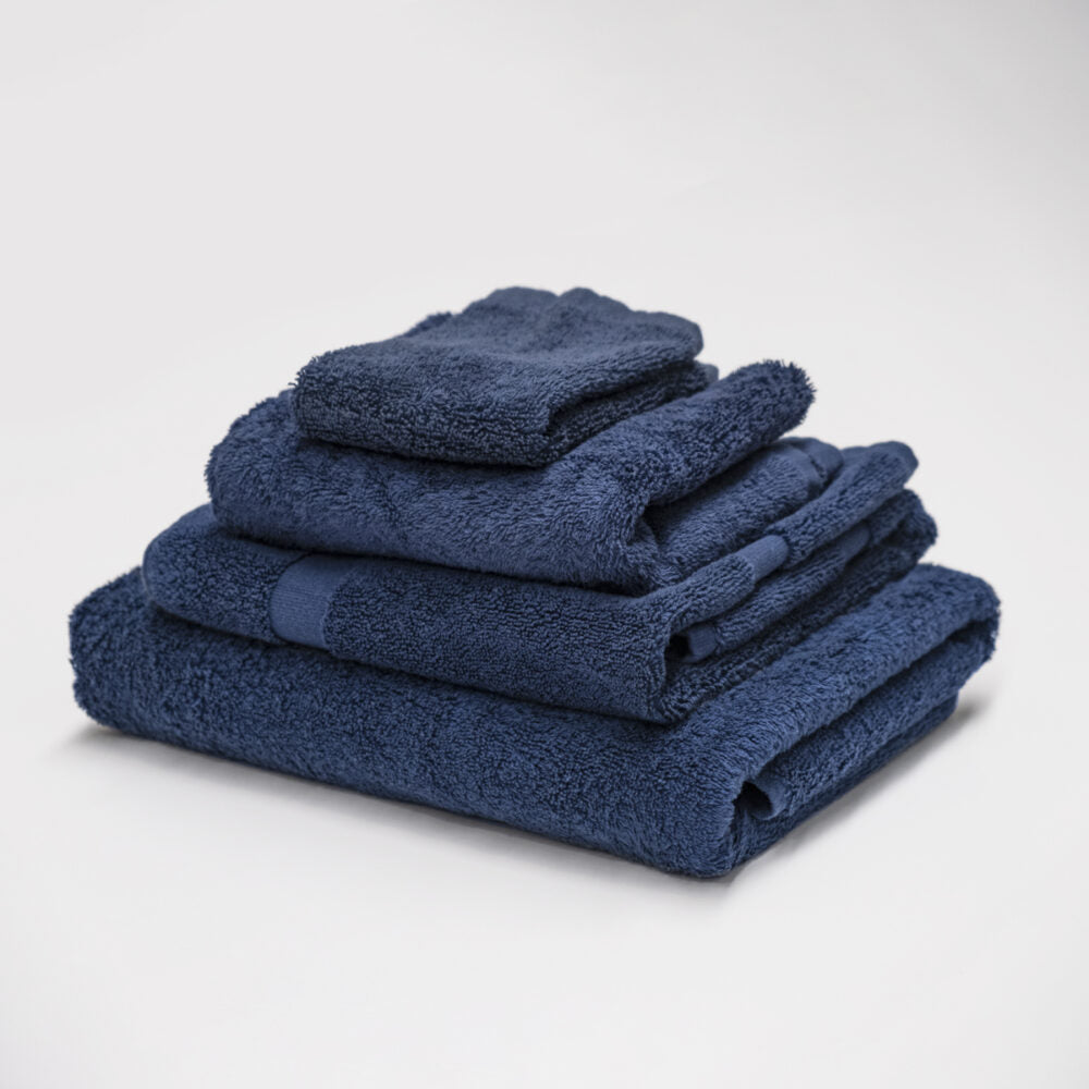 Bath Mat - Weavers Cardiff Towelling (Navy)
