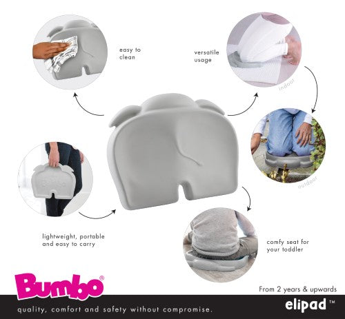 Kneeling Pad - Bumbo Elipad (Slate Gray)