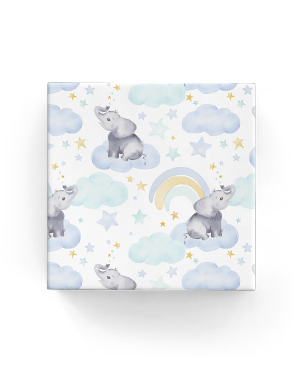 Wrap - Baby Clouds Blue (60cm x 40mtrs)