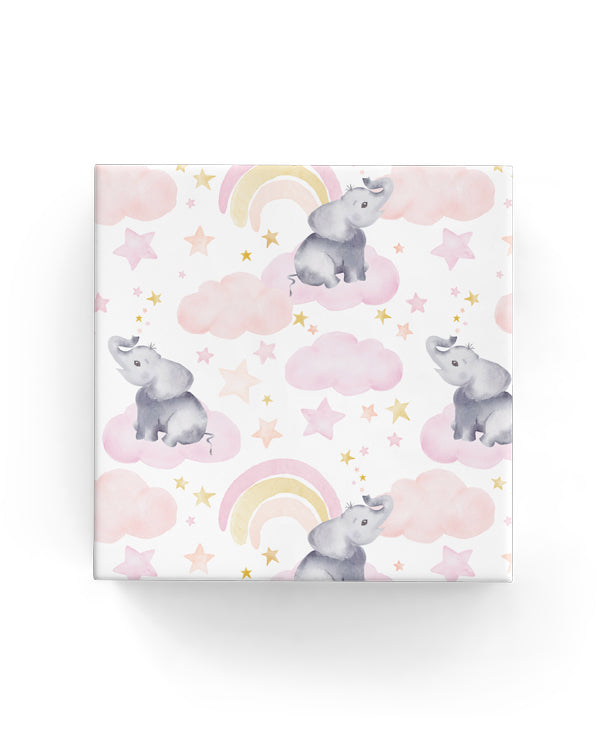 Wrap - Baby Clouds Pink (60cm x 40mtrs)